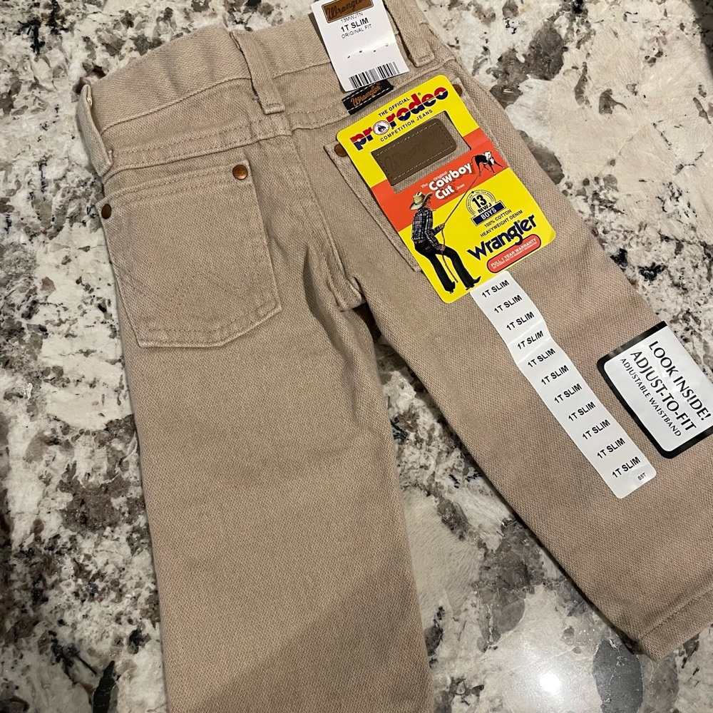 Cowboy Cut Wrangler Khaki Jeans